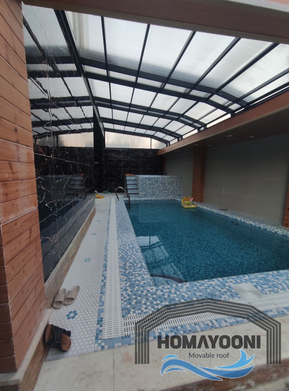 سقف متحرک برای روف‌گاردن